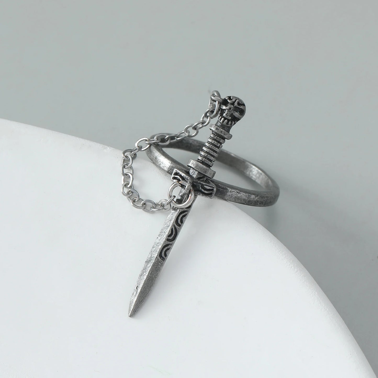 Dark Crossing Sword Ring