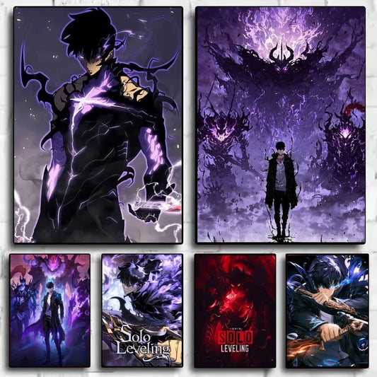 S-Solo Leveling Anime Poster